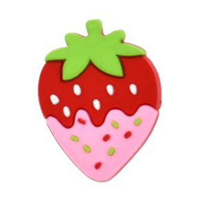 Charm Shupop Fresa Rosa con Rojo para Crocs