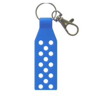 Llavero Azul Colgante Para Charms Shupops Personalizable